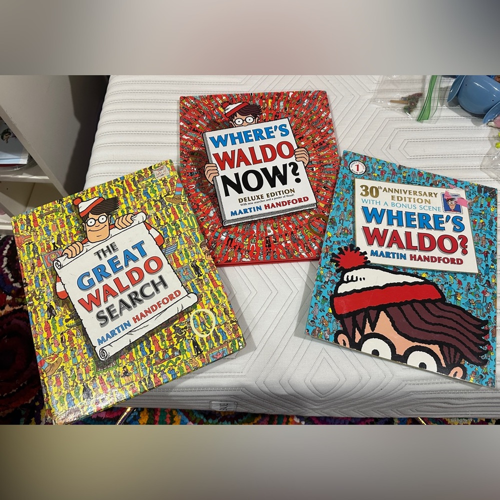 Where's Waldo? - 3 books